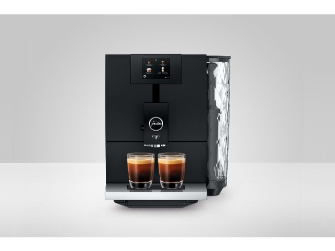 JURA ENA 8 in Full Metropolitan Black Compact Machine - Big on Performance