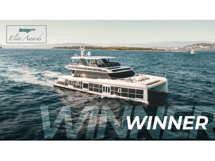 80 Sunreef Power wins The design et al Elite Award 2024