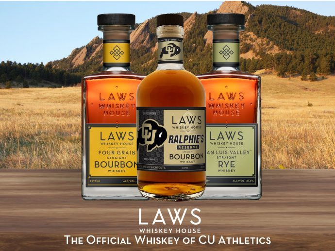 Laws Whiskey House Named Official Whiskey of University of Colorado Athletics