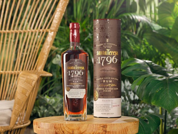 Santa Teresa 1796 Unveils Innovative Arabica Coffee Cask Finish: A Unique Fusion of Rum and Coffee