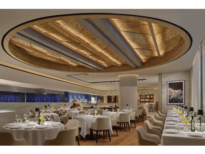 World-famous Greek restaurant estiatorio Milos opens its first Asian location at Marina Bay Sands