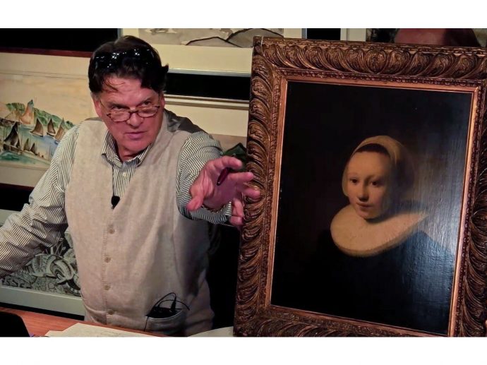 New England Art Discovery: Rare 17th Century Portrait Fetches $1.4Million at Thomaston Place Auction