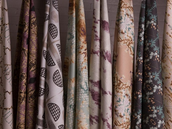 Artist Kate Miller Launches elworthy studio, an Eco-Conscious Fabric and Wallpaper Line