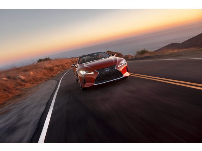 Lexus LC 500 Convertible Cruises Into 2025