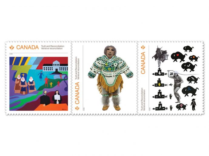 New stamps feature artwork reflecting the history and legacy of residential schools