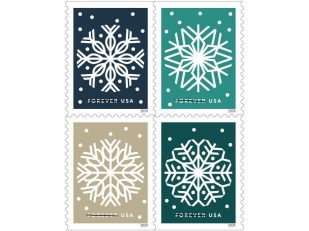 USPS Releases a Flurry of Winter Whimsy Stamps