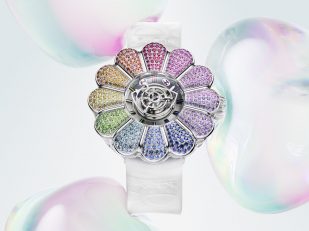 Hublot presents the MP-15 Takashi Murakami Tourbillon Sapphire Rainbow