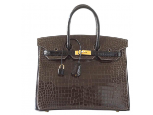 Baghunter Announces Hermes Birkin Crocodile Handbag Sells for Record $99,750