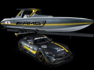 Mercedes-AMG GT3 inspires most powerful "Open Performance" boat ever produced