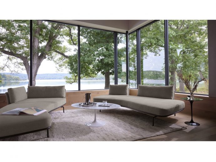 Fluid & Functional: Knoll Introduces Panoramic Sofa in North America