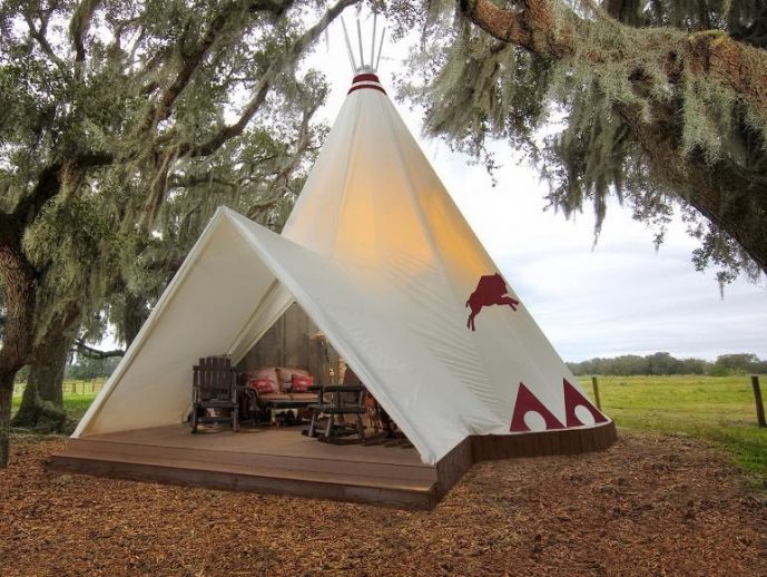 Westgate River Ranch Resort & Rodeo elevates glamping to a new level of luxury with Luxe Teepees