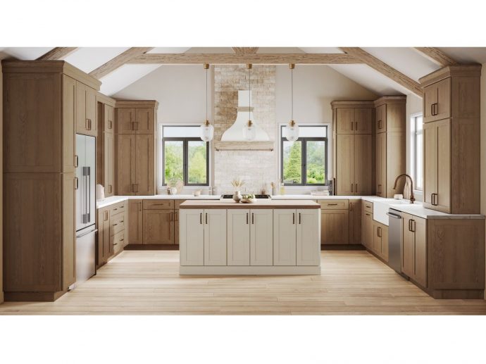 Wolf Home Products® Unveils New Chateau Stain, Elevating the Wolf Classic™ Cabinetry Line