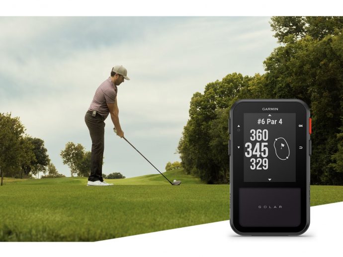 Garmin Approach G20 Solar, first GPS golf handheld with unlimited battery life in sunny conditions