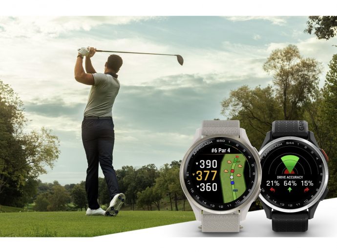 Level up your golf game with vibrant new Approach S44 and S50 smartwatches from Garmin