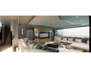 ARES Yachts unveils interiors of historically-inspired 50.55m SPITFIRE superyacht