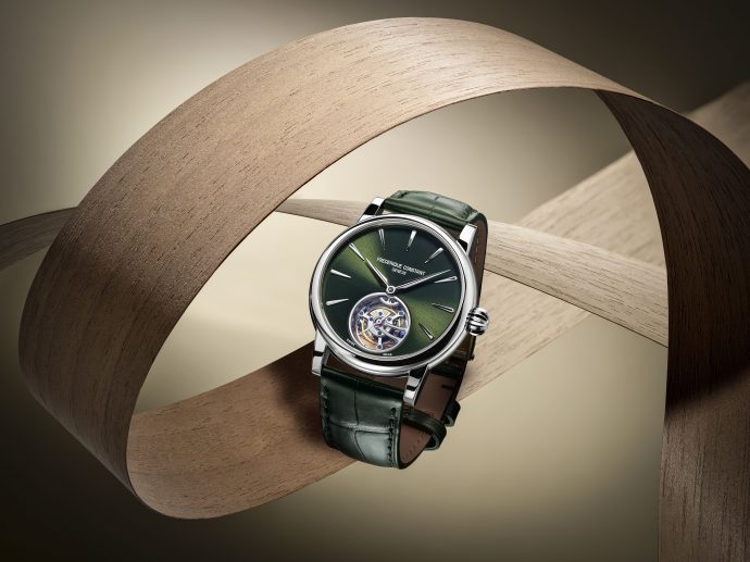 Geneva excellence clad in green: Frederique Constant reveals its brand new tourbillon