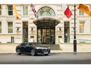 BMW UK partners with Corinthia London to elevate guest experiences with the all-electric BMW i7