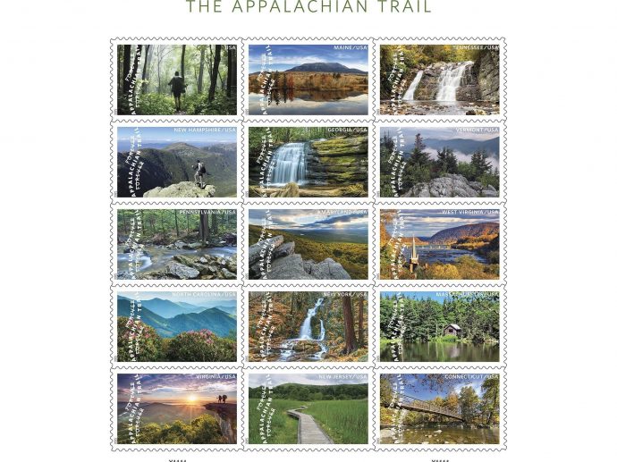 New Forever Stamps Capture the Beauty of the Appalachian Trail