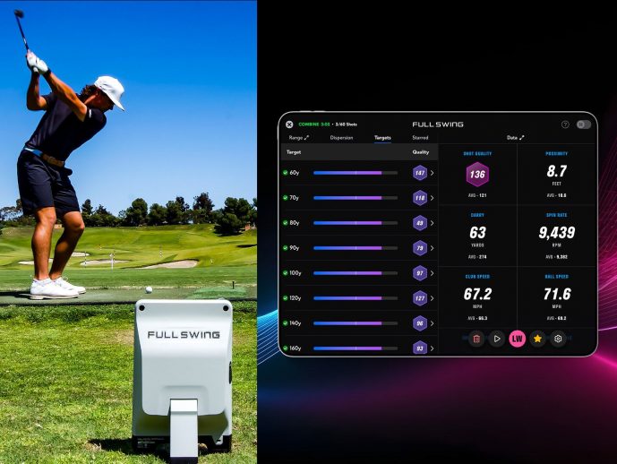 Full Swing Combine Launched Featuring Clippd 'Shot Quality' Scores