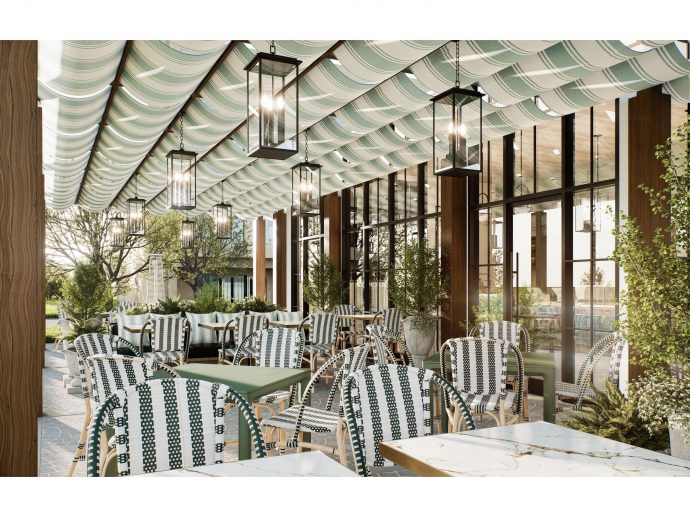 Great Lakes Capital Announces Un Deux Trois, a Boutique French Café, at The Plaza at Pinnacle Hills