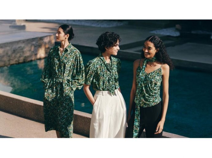 LILYSILK Capsule Collection Made with Liberty Fabrics, Blending British Heritage + Sustainable Silk