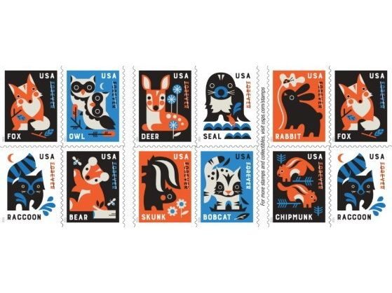 New USPS Stamps Celebrate the Irresistible Charm of Baby Wild Animals