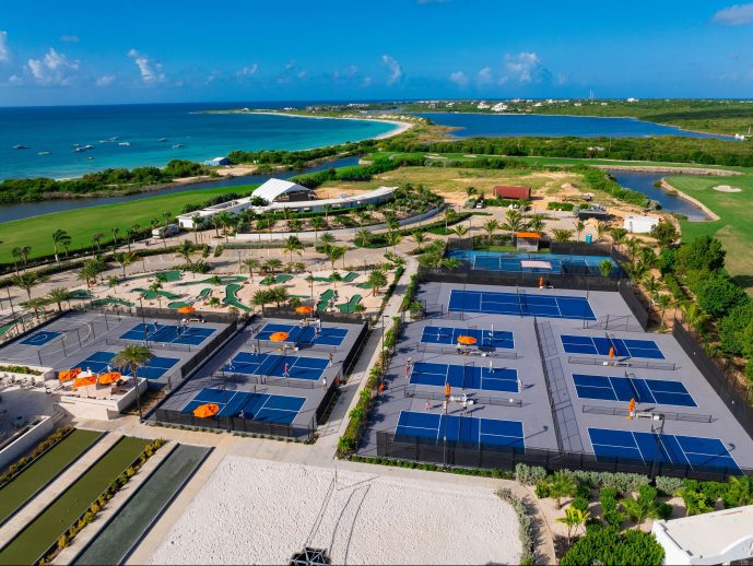 Aurora Anguilla Resort & Golf Club Unveils Premier Pickleball Offerings