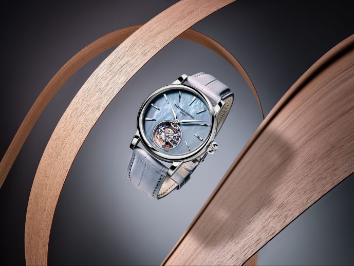 Frederique Constant Dresses Its Manufacture Tourbillon in Mother-of-Pearl for the First Time