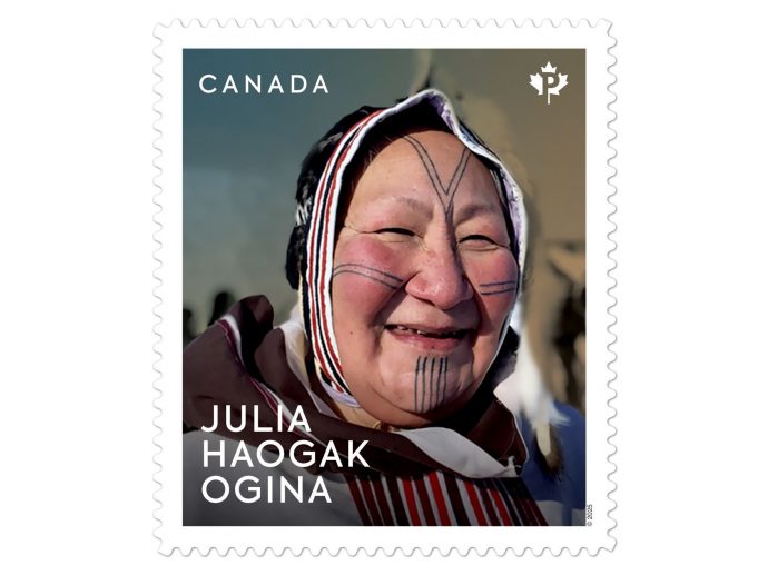 New stamp pays tribute to Inuit drum dance teacher Julia Haogak Ogina