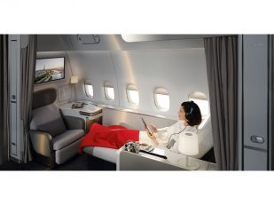 Air France's new La Première suites take to the skies for the first time to Singapore