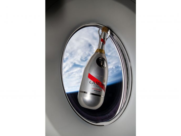 Mumm Cordon Rouge Stellar takes champagne into space