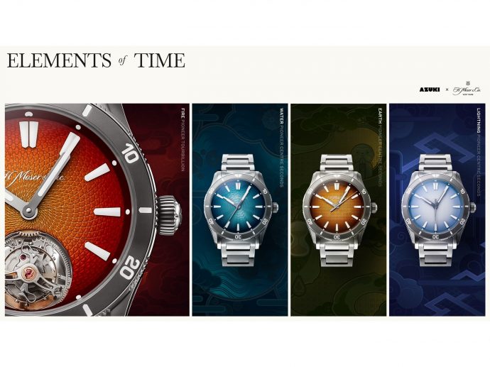 Azuki and H. Moser & Cie. Collaborate on Luxury Watch Collection Elements of Time