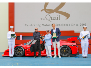 1996 Ferrari F50 GT1 Wins “Best of Show” at 2025 The Quail, a Motorsports Gathering
