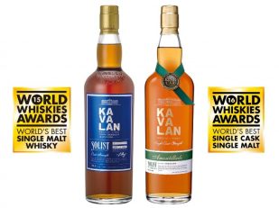 Taiwan distillery wins double World Whiskies Awards