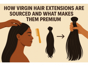 How Virgin Hair Extensions Are Sourced And What Makes Them Premium