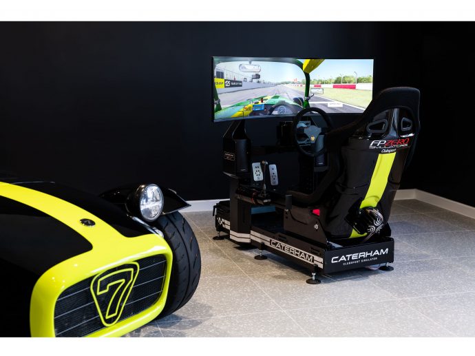 Caterham brings virtual motorsport experience to customers with new FPZERO Simulators partnership