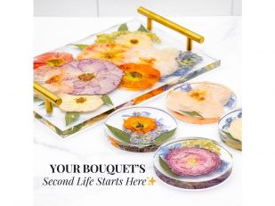 Wedding Bouquets Get a Second Life: Luxury Brides Invest $2,000 + in Daily-Use Bouquet Keepsakes