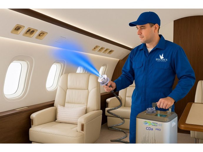 Pegasus Elite Aviation First in World to Introduce NanoJet™ CDa System for Cabin Air Purification