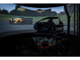 McLaren Automotive virtual development capabilities enhanced by Dynisma Motion Generator™ simulator