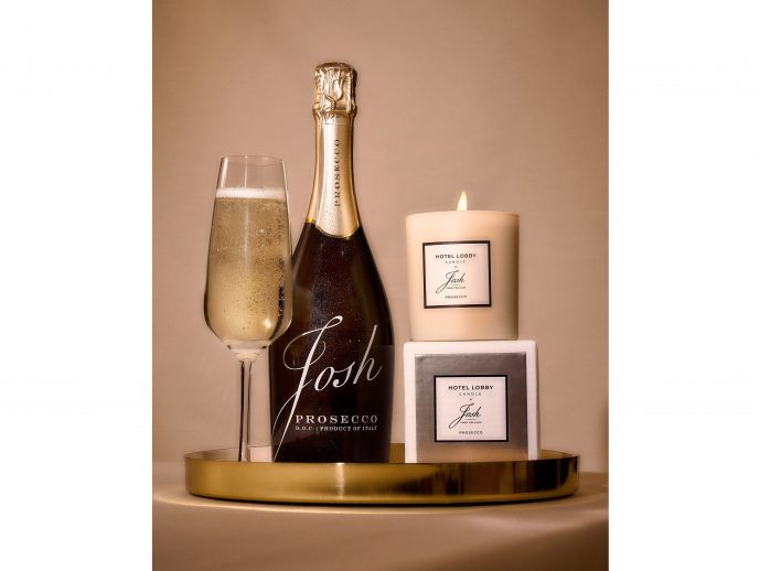 Josh Cellars and Hotel Lobby Candle Announce Prosecco-Inspired Collaboration