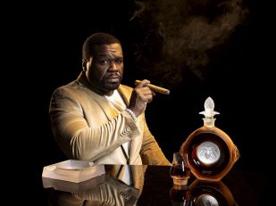 Curtis "50 Cent" Jackson, Silvio Denz, and Lalique Unveil Ultra-Luxury 505 Edition Branson Cognac