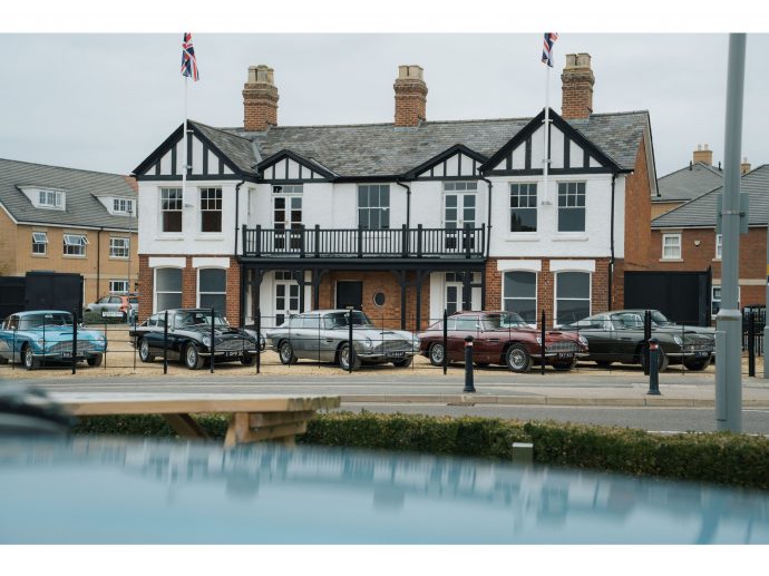 Cars & stars turn out for unique celebration of 70-year bond between Aston Martin & Newport Pagnell