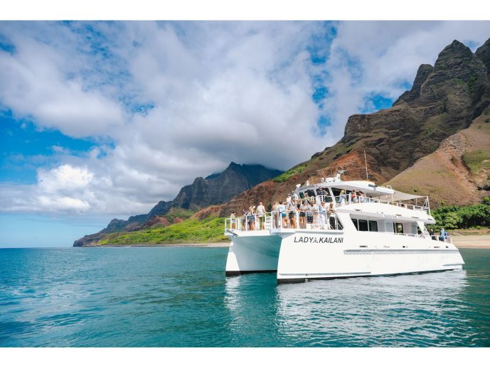 Kauai Sea Tours Launches Lady Kailali, First-Of-Its-Kind Luxury Catamaran -- Nā Pali Coast Adventure