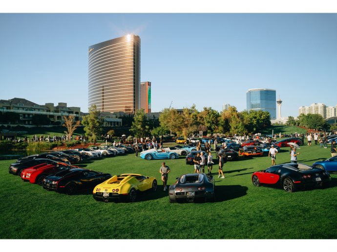 Bugatti + 2025 Concours at Wynn Las Vegas: Celebrates 20 years of Veyron with largest-ever gathering