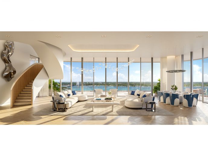 Pagani Residences Debuts $30m and $28.5m Penthouses, Setting Record Prices In North Bay Village