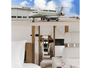 Chartright Air Group Launches the World's First Bombardier Global 8000 Into Service